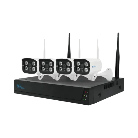 Комплект беспроводного Wi-Fi видеонаблюдения Temid NG-V400