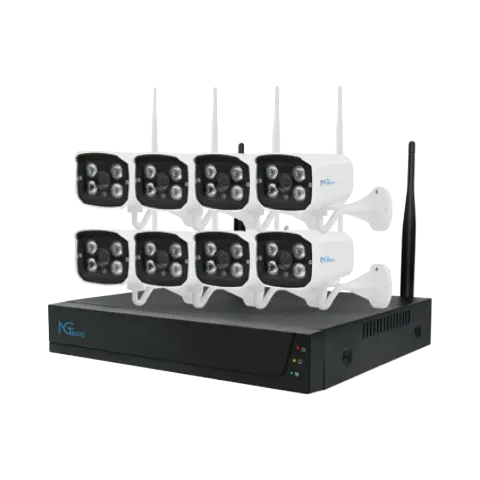 Комплект беспроводного Wi-Fi видеонаблюдения Temid NG-V800
