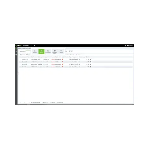Веб-платформа безопасности Temid ZKBio CV Access