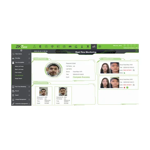Веб-платформа «Все-в-одном» Temid ZKBioSecurity-V5000