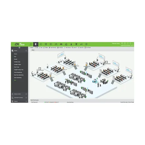Веб-платформа «Все-в-одном» Temid ZKBioSecurity-V5000