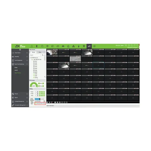 Веб-платформа «Все-в-одном» Temid ZKBioSecurity-V5000